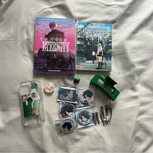 BUNDLE of mangas & accessories